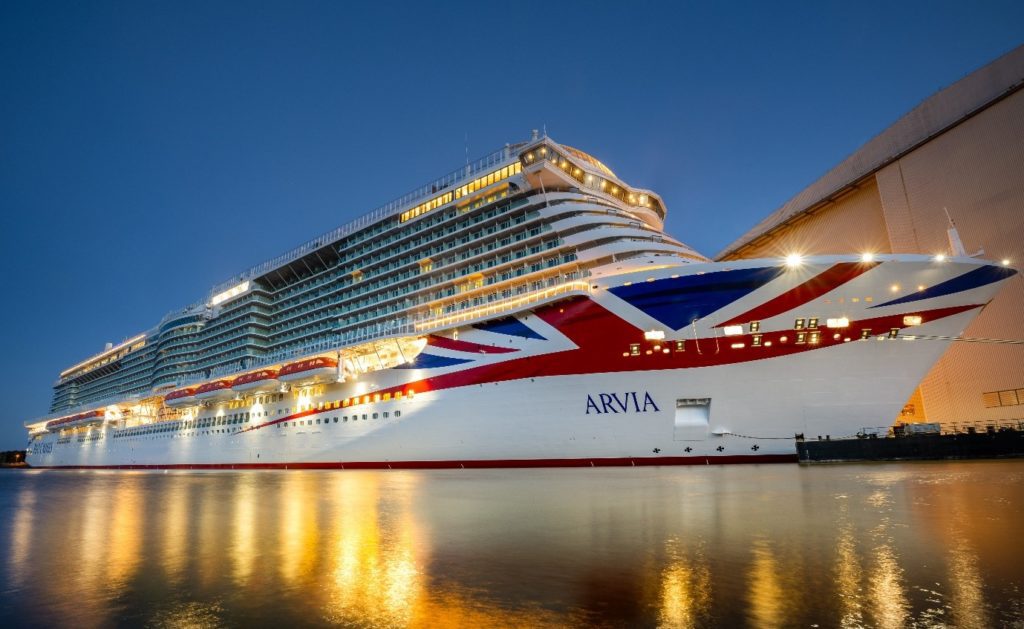 P&O Takes Delivery Of Next LNG-Powered Cruise Ship