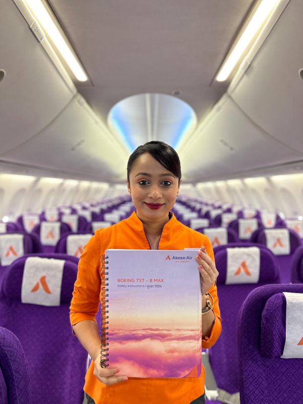 Akasa Air’s ongoing Braille initiatives