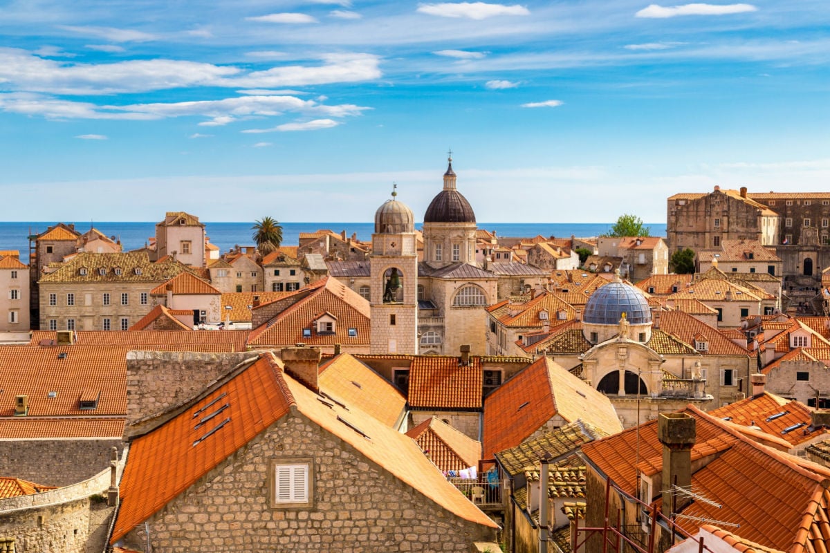 Old city Dubrovnik in a beautiful day, Croatia