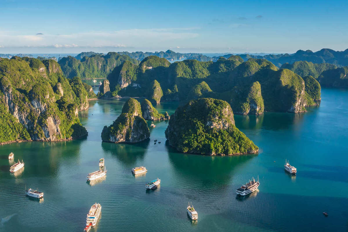 Aerial View Of Ha Long Bay, Vietnam