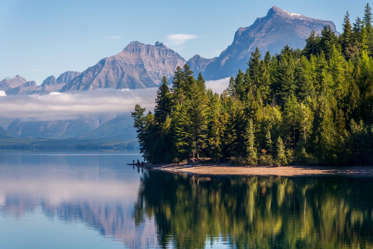 Flathead Lake in Montana